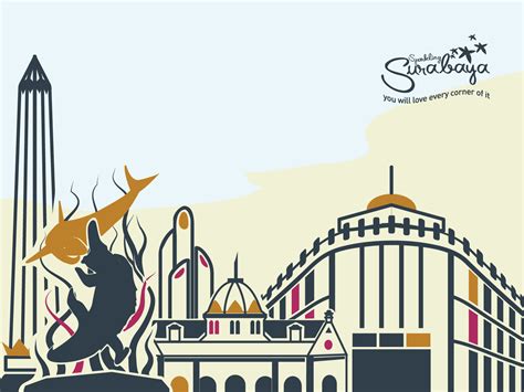 Surabaya Landmark 101 by Nadia Ningtias on Dribbble