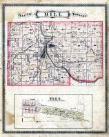 Mill Township, Mier, Grant County 1877 | Grant county, Family genealogy, County