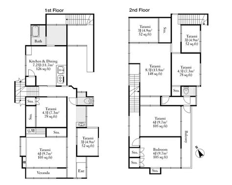 Traditional Japanese House Design Floor Plan Pin On Floor Plans - The Art of Images