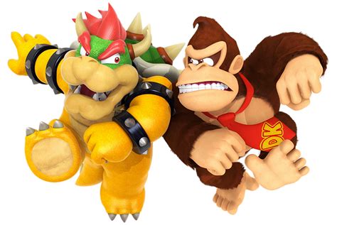 Nibroc.Rock on Twitter: "Bowser vs Donkey Kong Render https://t.co ...