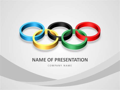 Olympics Cover PowerPoint Template | SlideUpLift