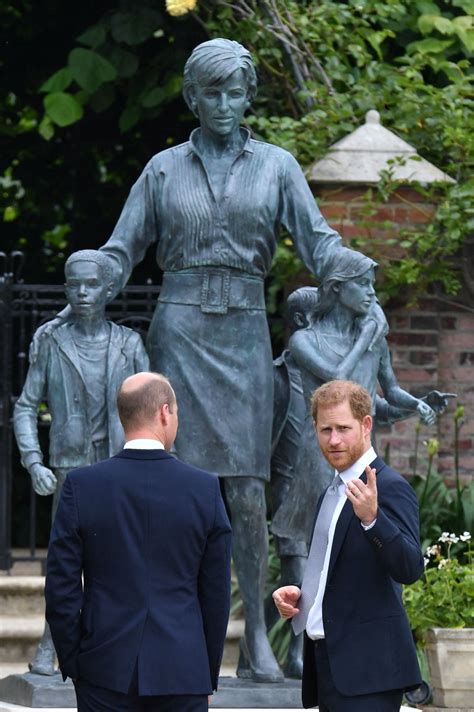 Princess Diana Statue Unveiled by Harry and William: As it Happened - Newsweek