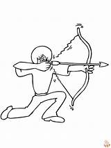 Free Archery Coloring Pages Printable For Kids And Adults sketch template