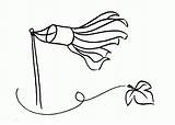 Preschool Kite Az Coloring Pages  Coloring Nation sketch template
