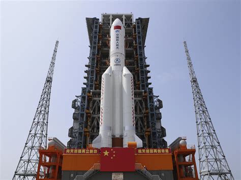 Chinese Rocket Plunging Toward Earth Expected To Land This Weekend : NPR