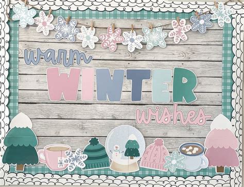 Winter Bulletin Board Kit January Bulletin Board Winter/holiday Theme ...