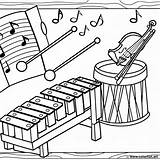 Coloring Page Of musical Instruments Download Or Print For Free sketch template