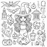 Coven Coloring Pages sketch template