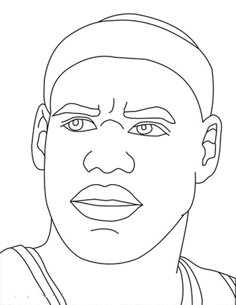 Free Printable Lebron James Coloring Pages