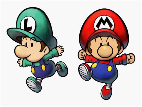 Mario And Luigi Png Pic - Baby Mario And Baby Luigi Partners In Time ...