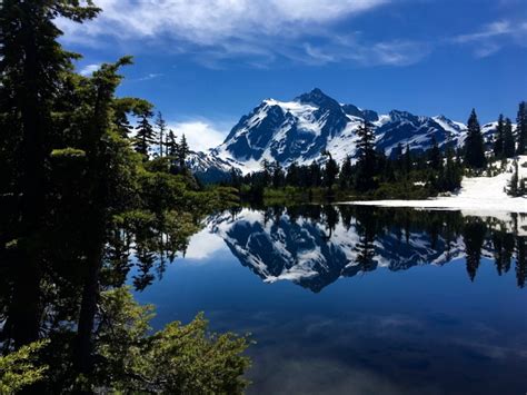 Perfect Mt Shuksan Reflection- North Cascades WA - Photorator