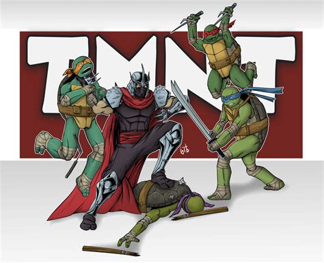 TMNT vs. Shredder by IBlackWolf on deviantART | Tmnt, Ninja turtles, Teenage mutant ninja turtles