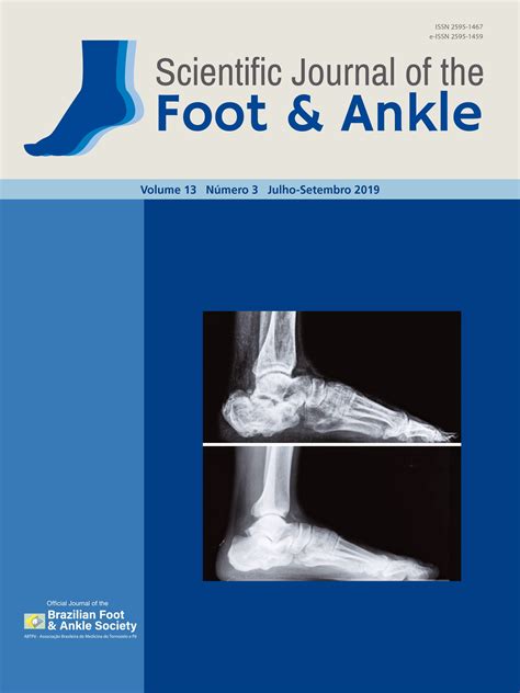 Vol. 13 No. 3 (2019): Scientific Journal of the Foot and Ankle | Scientific Journal of the Foot ...