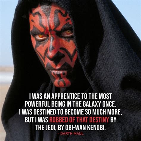 20+ Best 'Darth Maul' Quotes from Star Wars Universe | Scattered Quotes