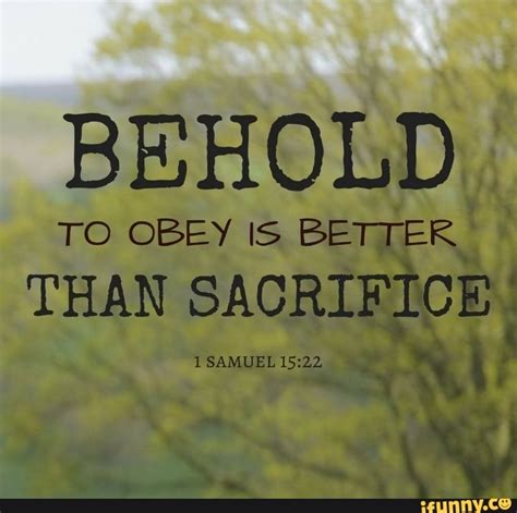 TO OBEY IS BETTER TRAN SAMUEL - iFunny