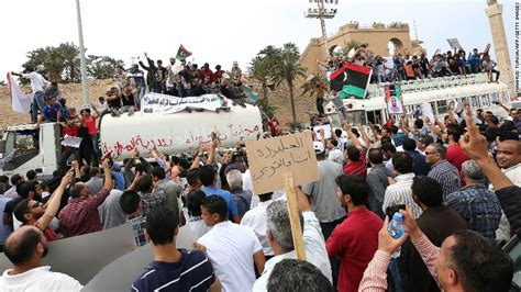 Libyan protesters turn efforts to ousting Prime Minister Ali Zeidan | CNN