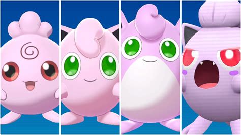 FULL JIGGLYPUFF EVOLUTION TEAM! Shiny Scream Tail, Wigglytuff ...