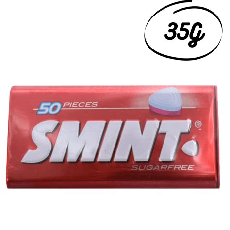 Smint Strawberry Sugar Free 50 Pieces, 35g - DealzDXB