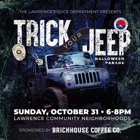 Trick Your Jeep Halloween Parade | City of Lawrence, Indiana