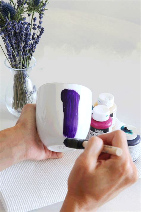 Paint and Bake Mugs | Jen Ramos + west elm | Cozy interior design, Interior design diy, Painted mugs