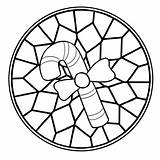 Stained Glass coloring Pages  ColoringLib sketch template