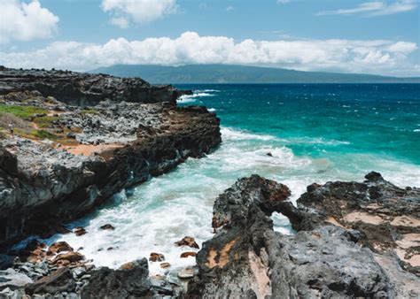 Hiking Kapalua Coastal Trail In West Maui, Hawaii