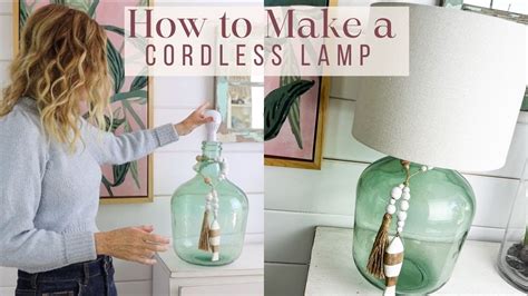 How to Make a Cordless Lamp (Easy DIY) - YouTube