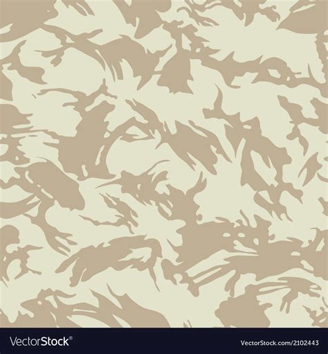 British desert camouflage seamless pattern Vector Image