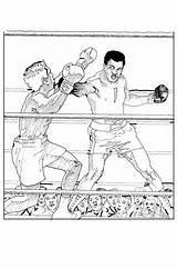 Boxing Coloring Pages  Best For Kids sketch template