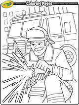 fire Fighter coloring Pages sketch template