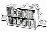 Bookshelf Full Of Books Coloring Pages  Best Place To Color sketch template