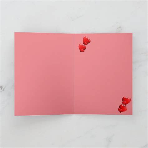 Valentine's Day Red Heart Card | Zazzle