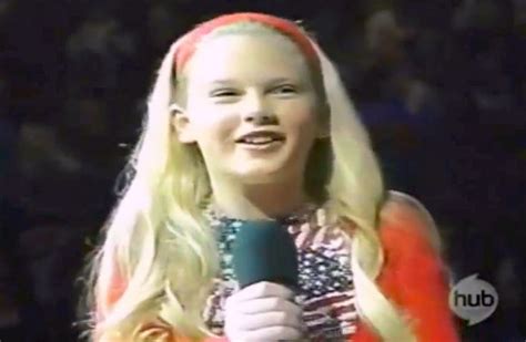 Taylor Swift Sings National Anthem at Age 12: Watch the Video | Taylor ...