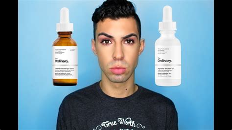 HOW I GOT RID OF MY EYE BAGS - The Ordinary Caffeine + Argireline - YouTube