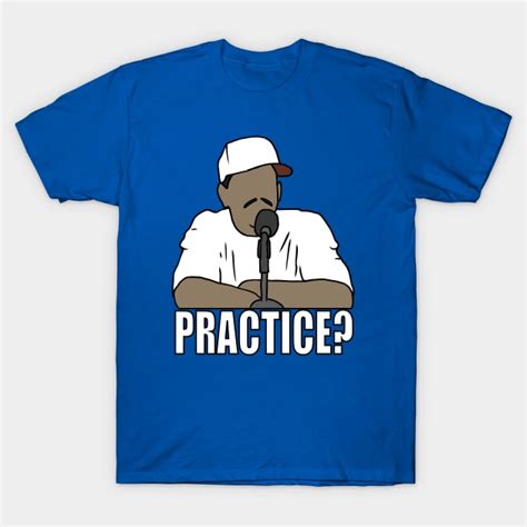 Allen Iverson "Practice?" - Allen Iverson - T-Shirt | TeePublic