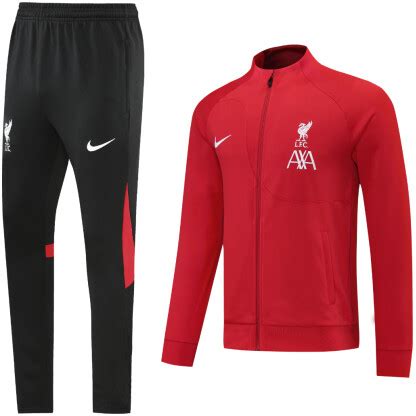 Liverpool FC 22/23 Red Tracksuit by Nike - SoccerArmor