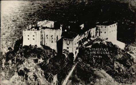 Aerial View of the Citadelle Laferriere Haiti Caribbean Islands