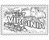 USA Printables State Of West Virginia Coloring Pages  sketch template