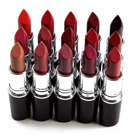 MAC Colour Craft Collection - Lipstick Lip Swatches