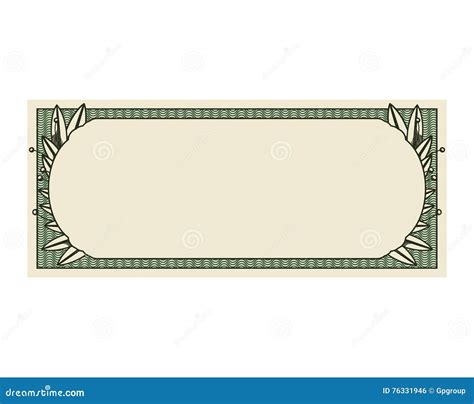 Bill Dollar Print Seal Icon Stock Vector - Illustration of money, ornament: 76331946