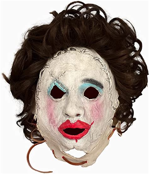 Amazon.com: Zadin Adult Leatherface Mask for Halloween : Clothing, Shoes & Jewelry