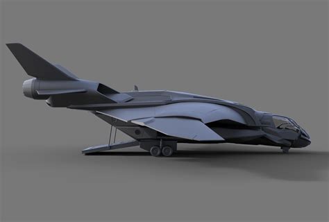 The Quinjet - High poly 3D Model FBX | CGTrader.com