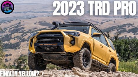 2023 4runner Trd Pro Color Options Youtube - Latest Toyota News