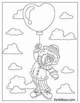 Free CLOWN Coloring Pages For Download Printable PDF sketch template