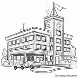 Hospital Coloring Pages  Free & Printable sketch template