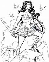 25 Free Wonder Woman Coloring Pages For Kids And Adults sketch template