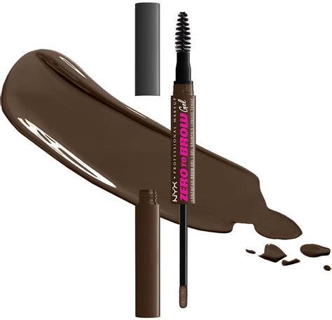 NYX PROFESSIONAL MAKEUP Zero to Brow Longware Brow Gel 07 Espresso | lyko.com