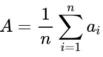 Arithmetic Mean Calculator