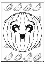 Coloring Pages Easy Watermelon Drawings For Kid  Davis Requit sketch template