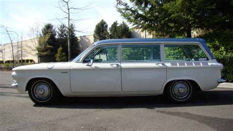 1961 Chevrolet Corvair Wagon at Seattle 2015 as F87 - Mecum Auctions